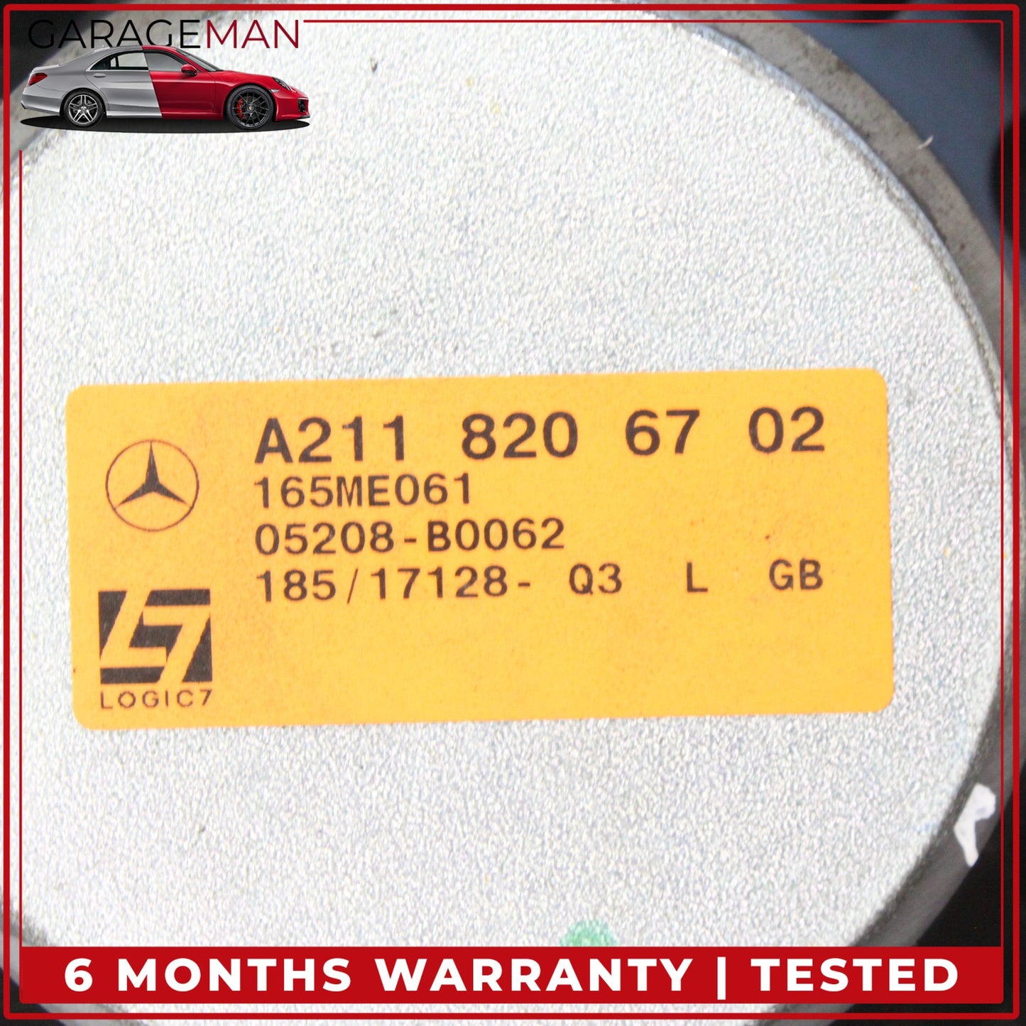 2007-2009 Mercedes W211 E350 Rear Left and Right Side Door Speaker Set OEM