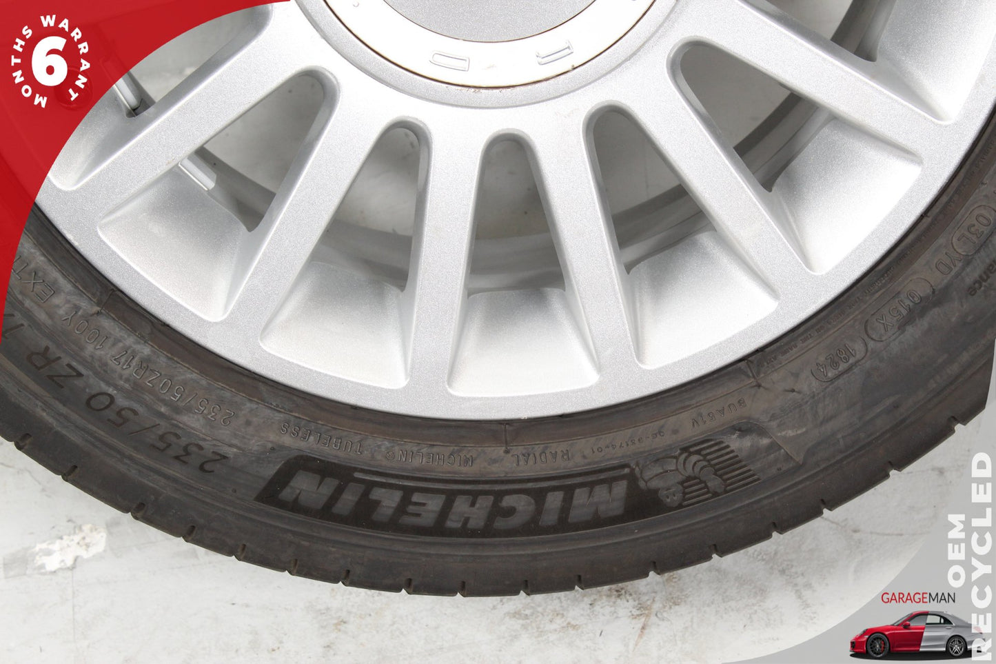 2002-2005 Ford Thunderbird 16 Spoke Wheel Rim w/ Tire 17X7.5JX60 4W631007CC OEM