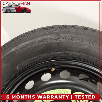 2008-2015 Mercedes W204 C300 Emergency Spare Tire Wheel Donut Rim 125 90 16" OEM