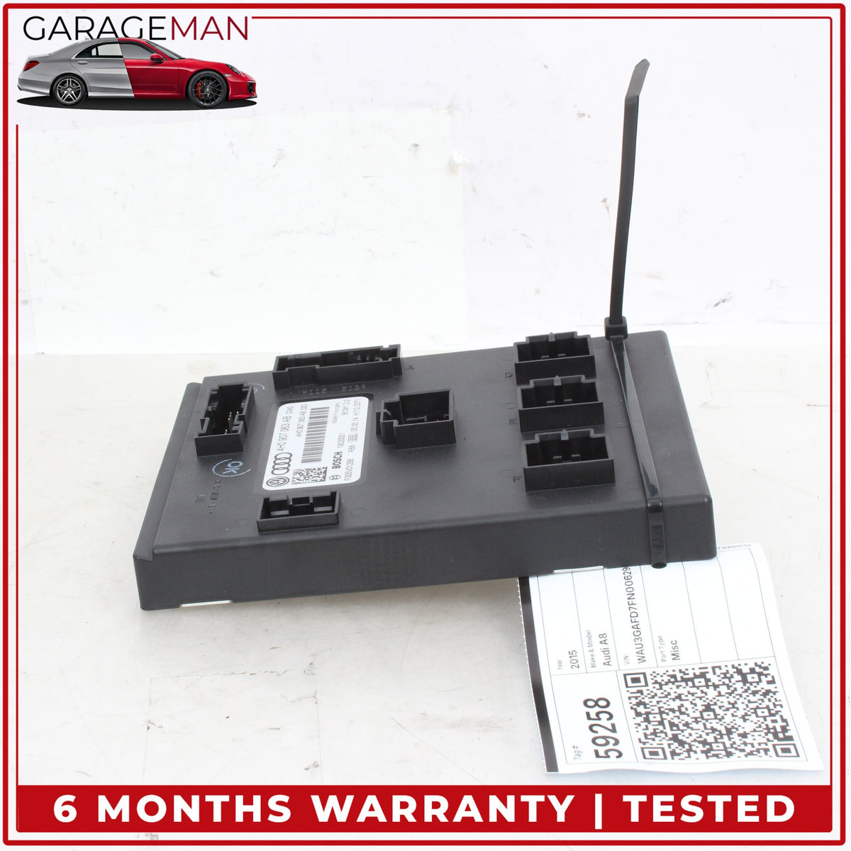 2015-2018 Audi A8 S8 Onboard Power Supply Control Module Unit 4H0907063AB OEM