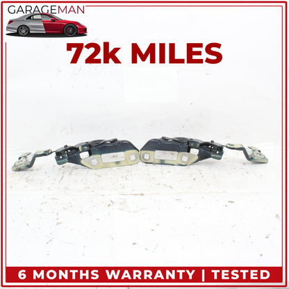 2010-2016 Porsche Panamera 970 Left and Right Hood Bonnet Release Hinge Set OEM