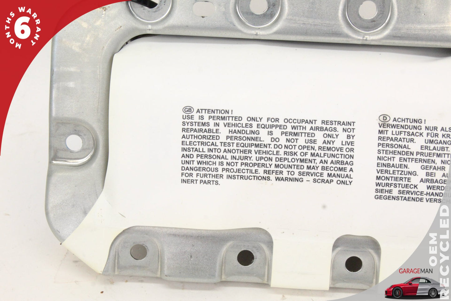 2012-2020 BMW 430i F36 Front Right Passenger Side Dashboard Airbag 9227160 OEM