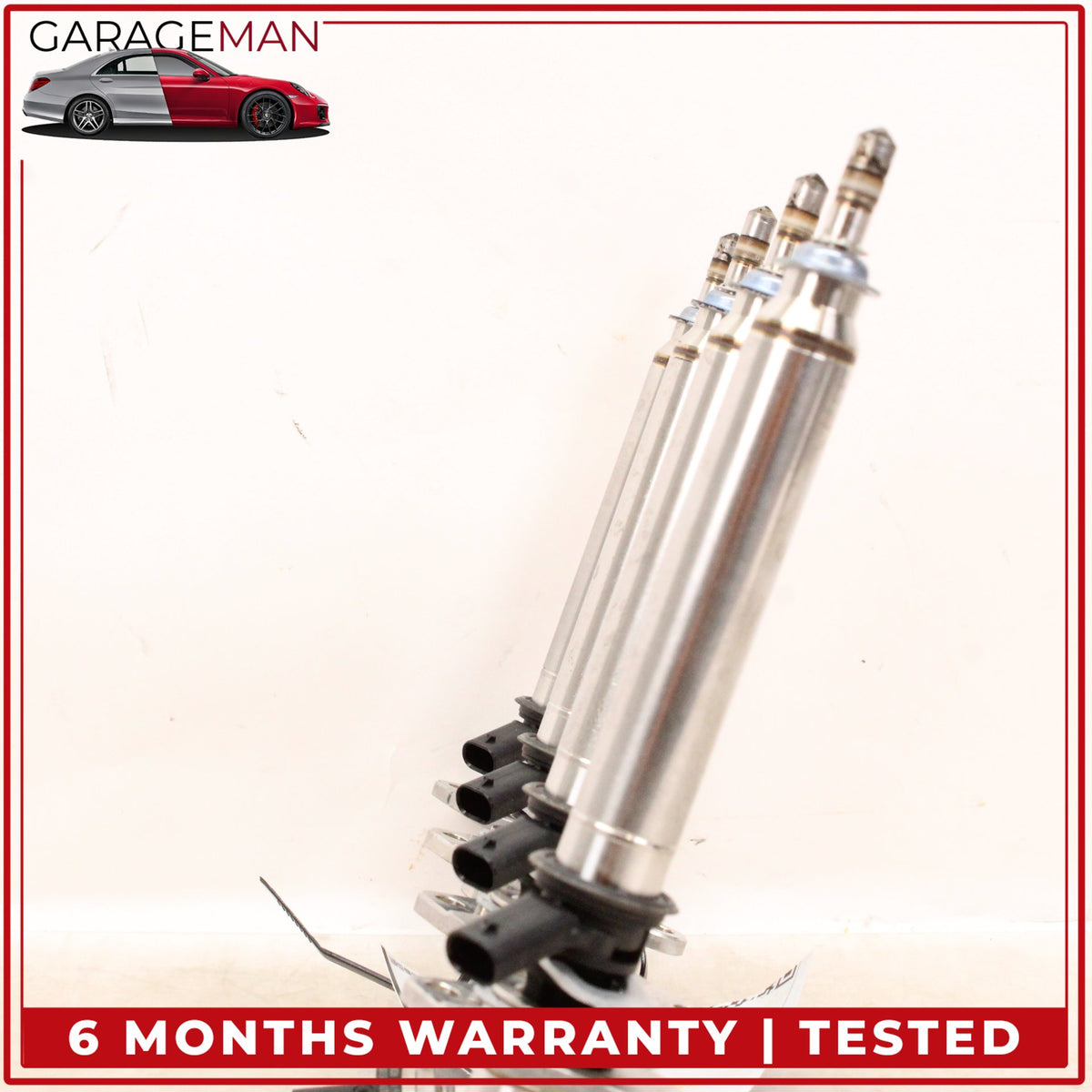 2015-2023 Mercedes W205 C63 AMG Right Side Fuel Rail Line w/ Injectors OEM