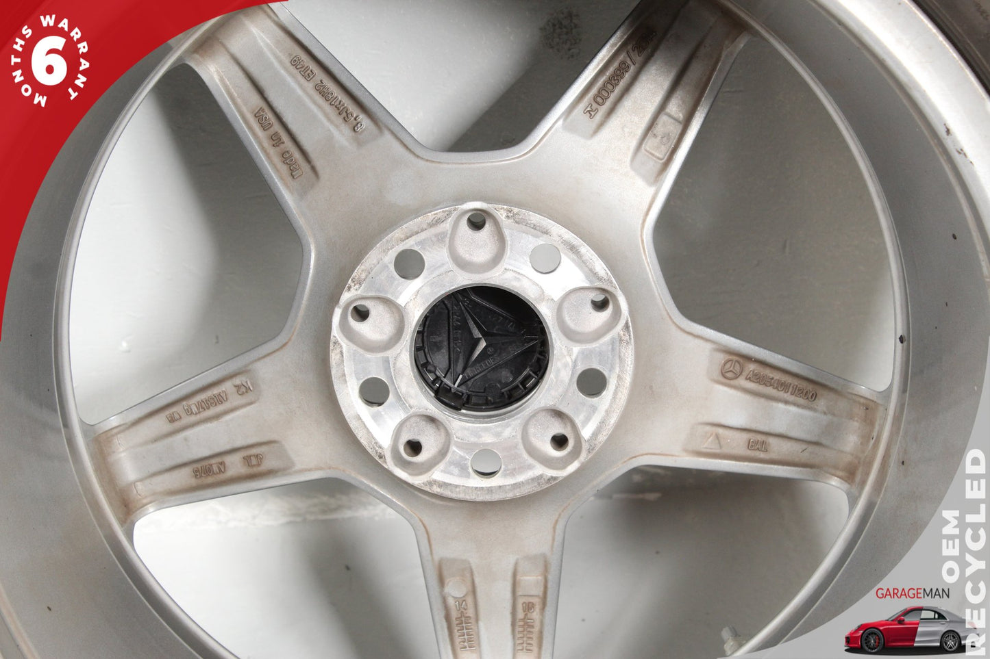 2015-2018 Mercedes W205 C300 Rear Wheel Tire Rim 8.5Jx18H2 ET49 2054011200 OEM