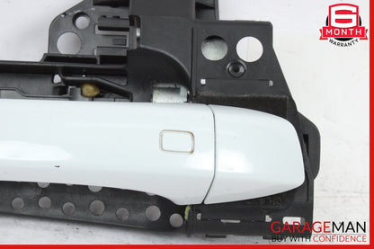 2012-2018 Audi S7 Rear Right Side Exterior Door Handle White 4H0837886 OEM