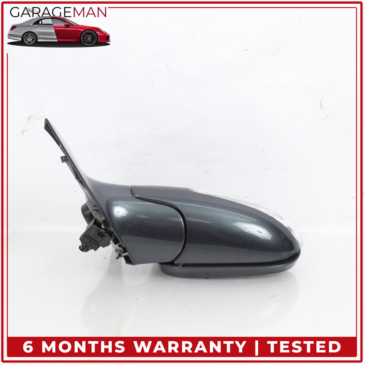 2003-2009 Mercedes W209 CLK350 Front Left Door Rear View Mirror w/o Glass OEM