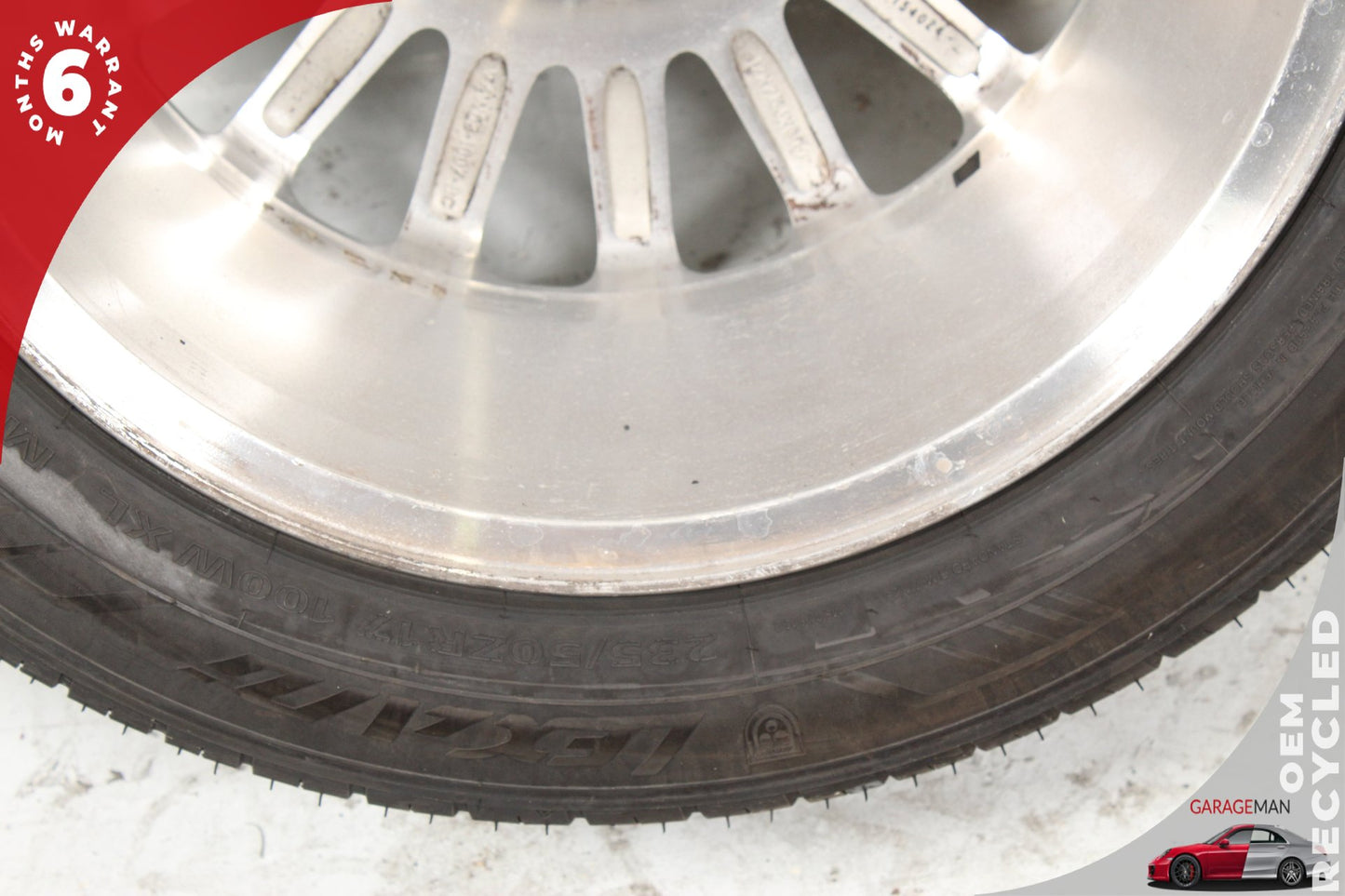 2002-2005 Ford Thunderbird 16 Spoke Wheel Rim w/ Tire 17X7.5JX60 4W631007CC OEM