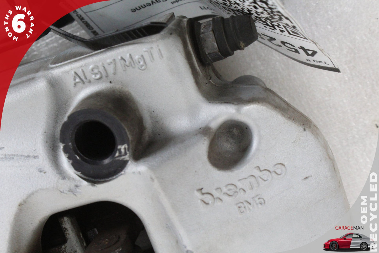 2011-2018 Porsche Cayenne 958 Rear Left Driver Side Brake Caliper 7P061542 OEM