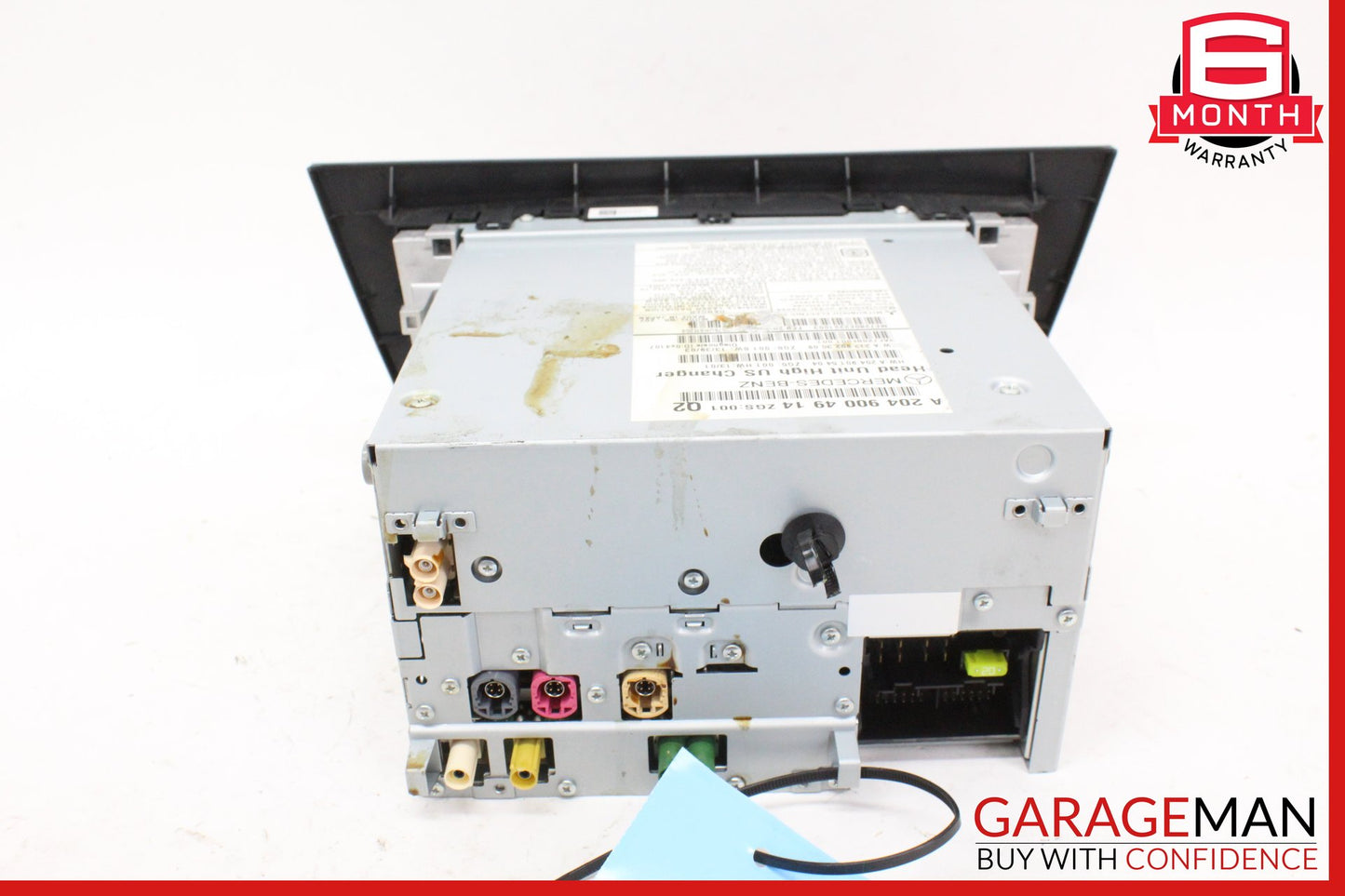 2012-2015 Mercedes W204 C250 Dash Navigation Command Head Unit DVD CD Audio OEM