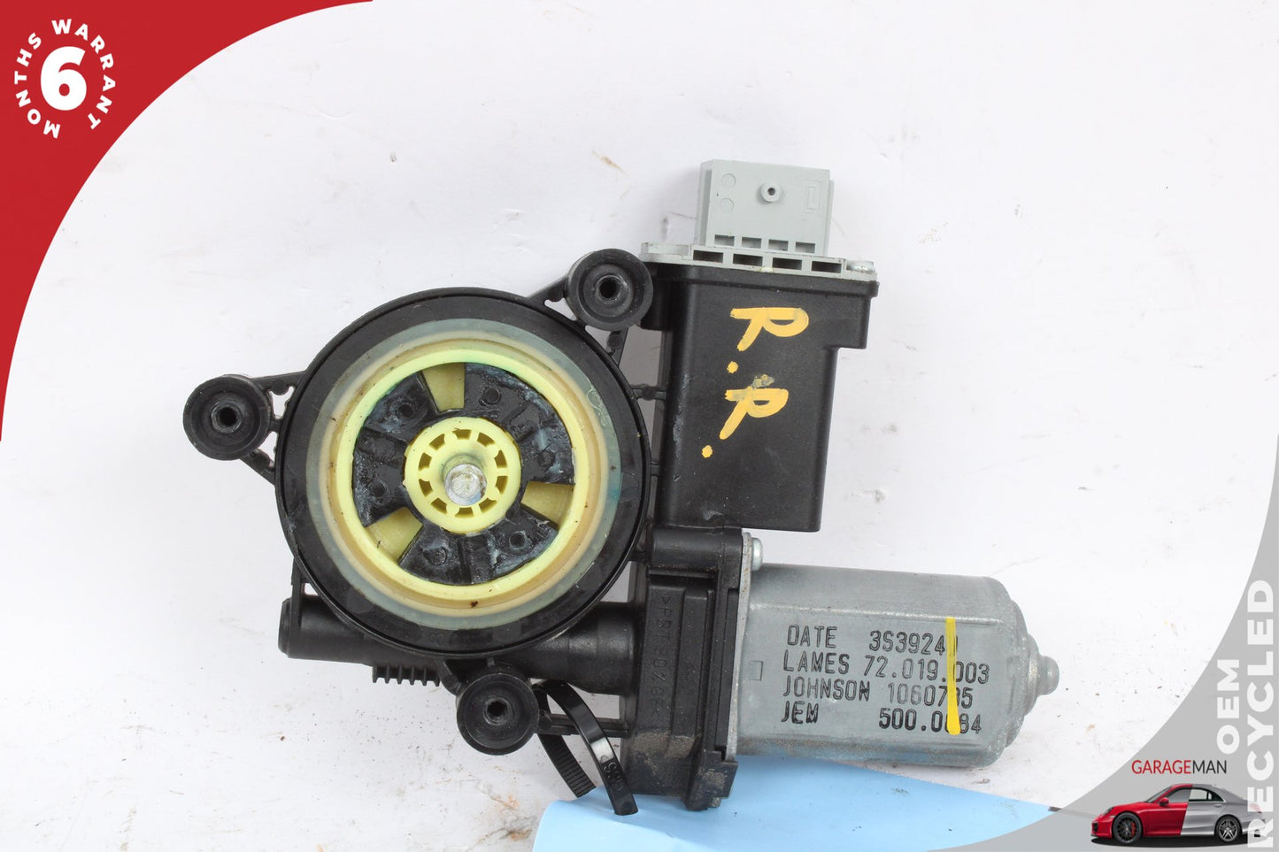 2014-2017 Fiat 500L Rear Right Passenger Side Window Regulator Motor OEM