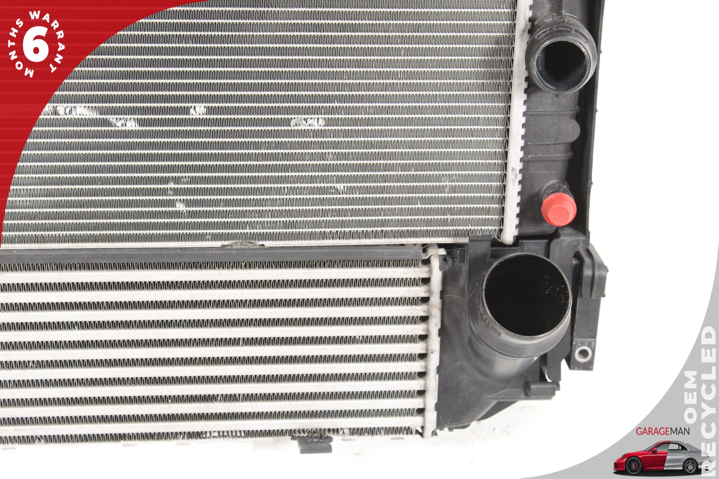2012-2018 BMW 320i F30 Engine Cooling Radiator AC A/C Condenser Intercooler Assembly 7600531