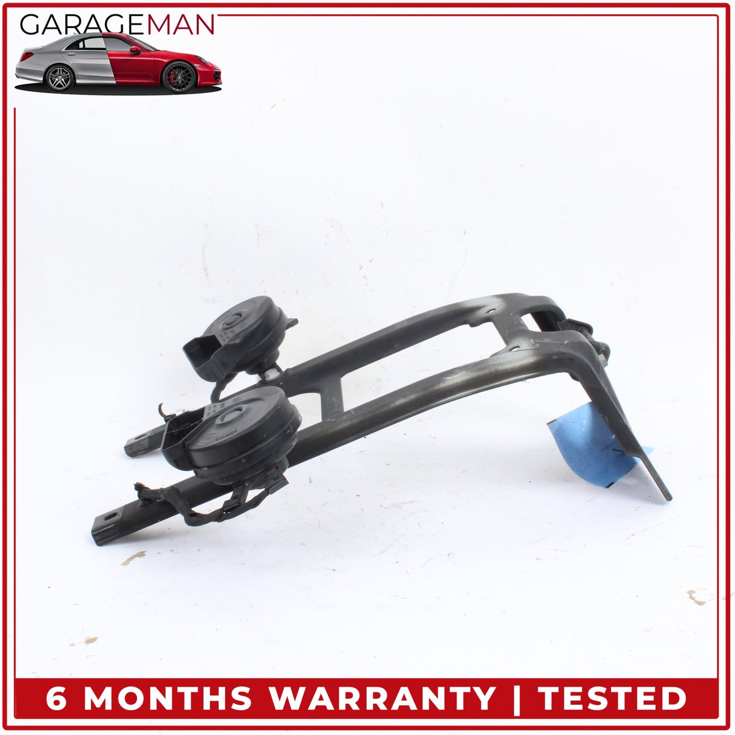 2006-2012 Mercedes W164 ML350 Center Radiator Core Tie Bar Support w/ Horn OEM