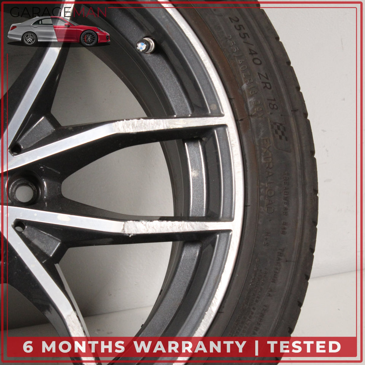 2019-2026 BMW Z4 G29 Styling 770 V-Spoke Rear Wheel Rim w/ Tire 9Jx18 ET28 OEM