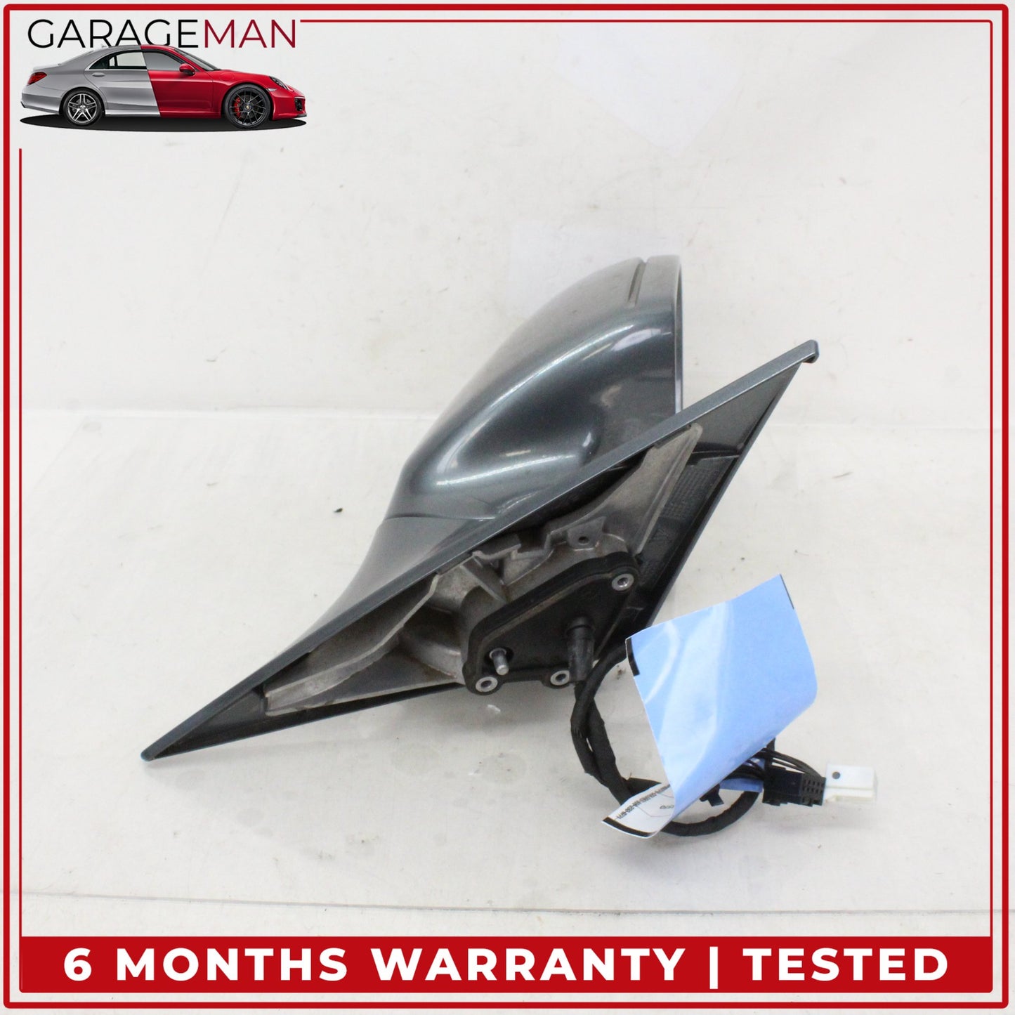 2009-2011 Mercedes W219 CLS550 Front Right Side Door Rear View Mirror Gray OEM
