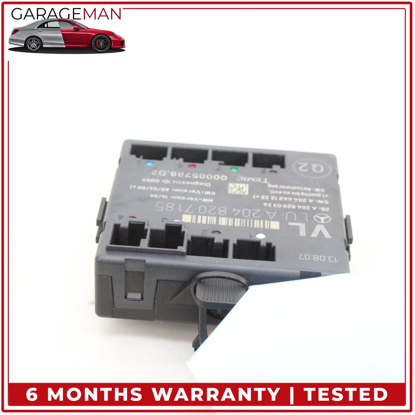 2008-2018 Mercedes-Benz C300 w204 Sedan Front Left Driver Side Door Control Module Unit 2048207185 OEM