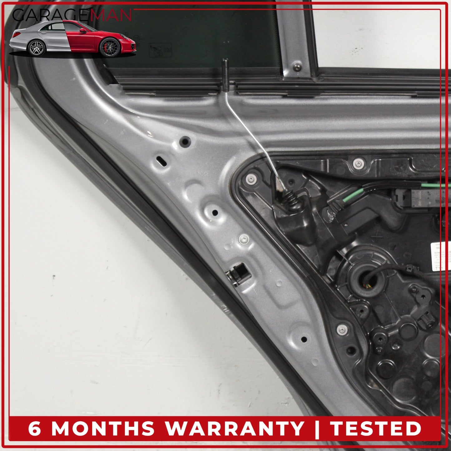 2015-2021 Mercedes W205 C300 Sedan Rear Left Side Door Shell w/ Door Handle OEM