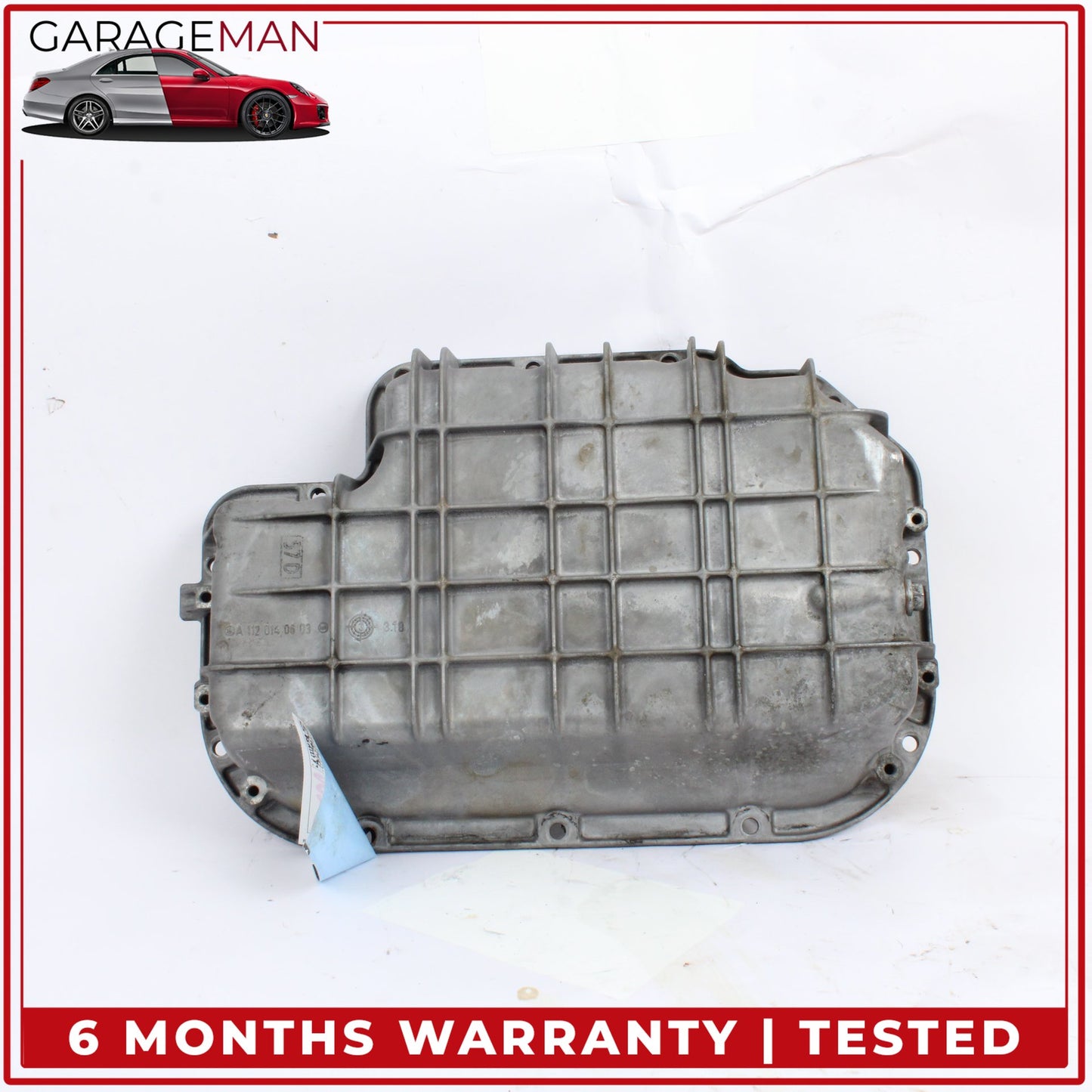 1998-2006 Mercedes W220 S430 CLK430 Engine Motor Lower Oil Pan 1120140603 OEM