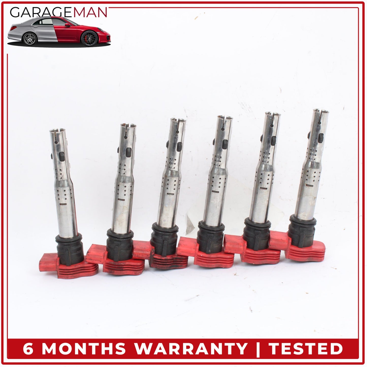 2011-2018 Porsche Cayenne 958 Audi Ignition Coils Set of 6 Pc 06E905115E OEM