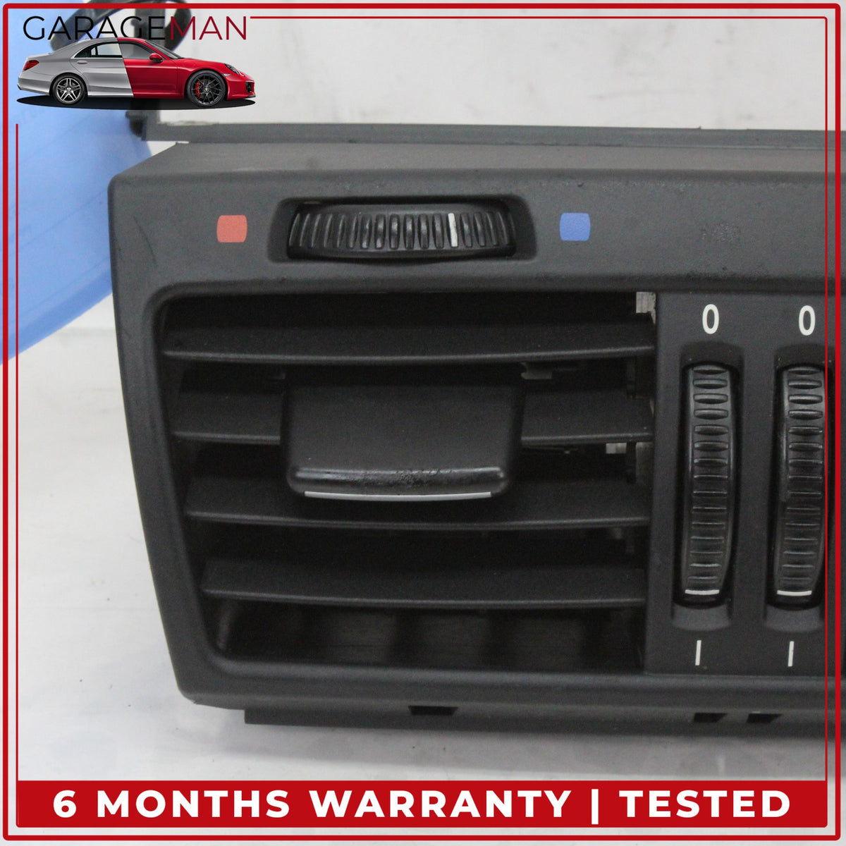 2007-2014 BMW X5 X6 Rear Center Console AC A/C Air Vent Grille 6954953 OEM