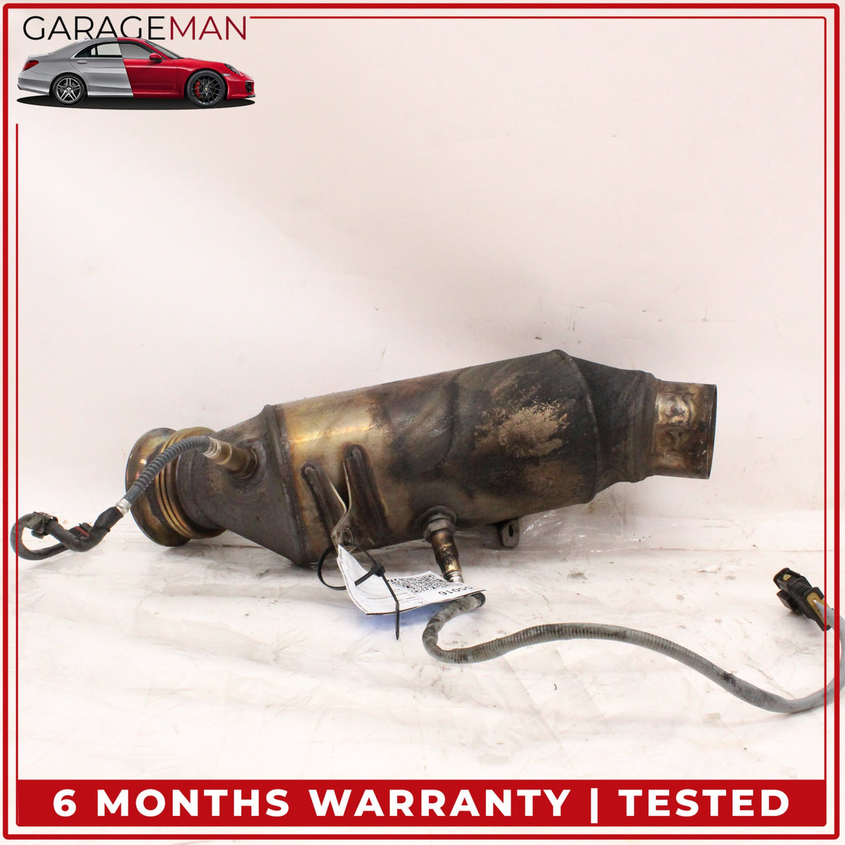 2009-2018 BMW 740i 535i 640i X5 X6 3.0L N55 Engine Exhaust Downpipe 7599198 OEM