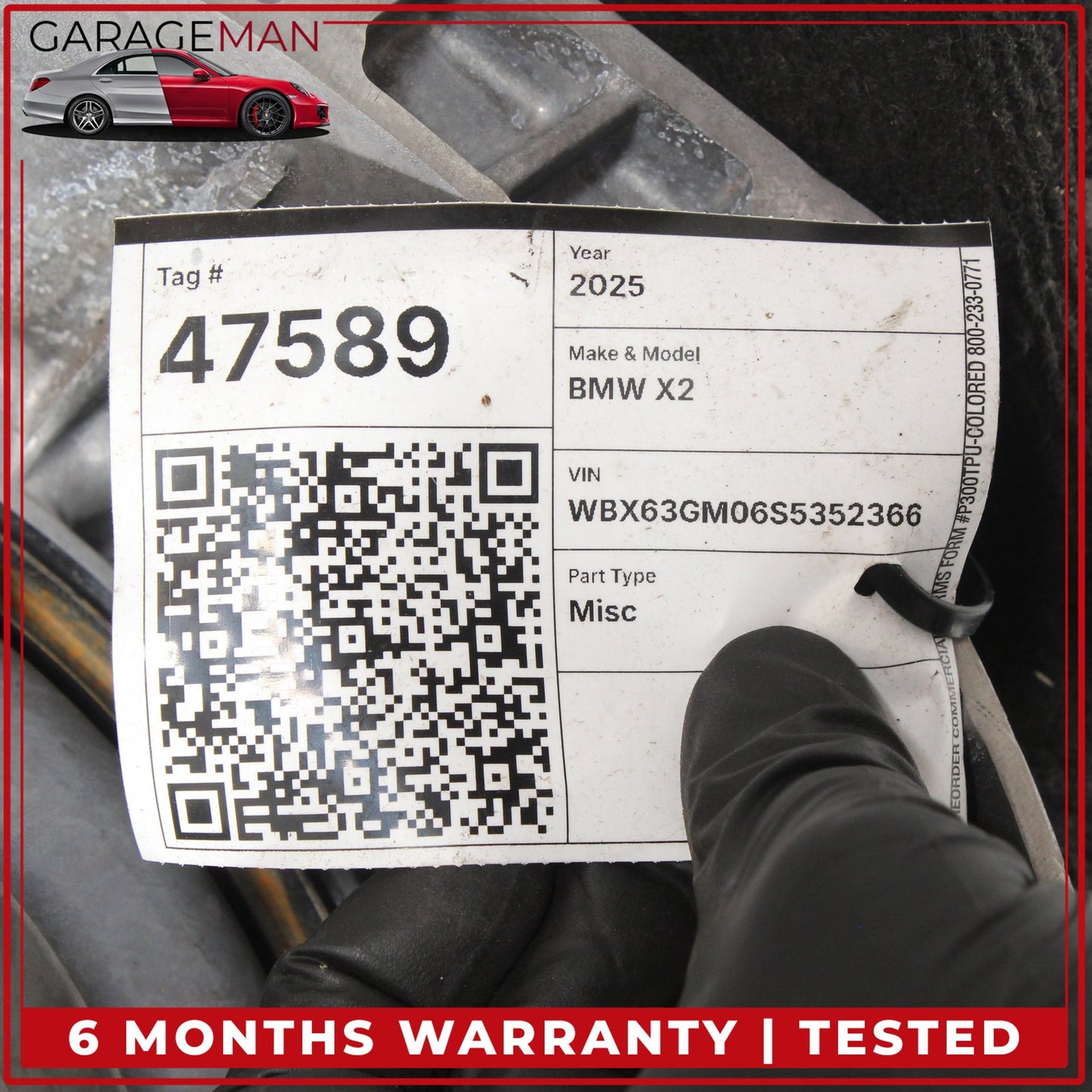 2023-2025 BMW X2 U10 AWD 2.0L DCT Automatic Transmission GD7Y40FG 19k Miles
