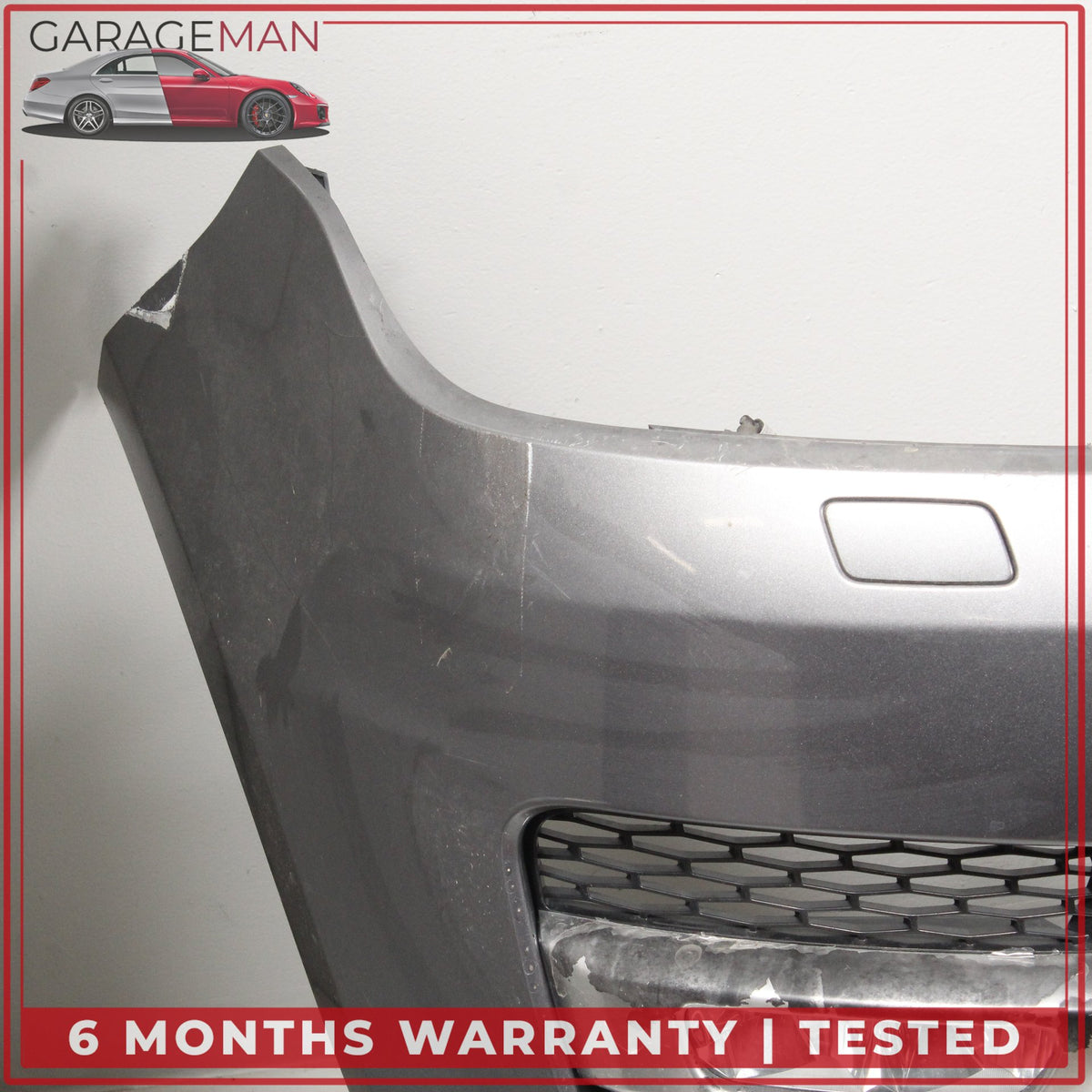2014-2017 Land Rover Range Rover Sport L494 Front Bumper Cover Corris Gray OEM