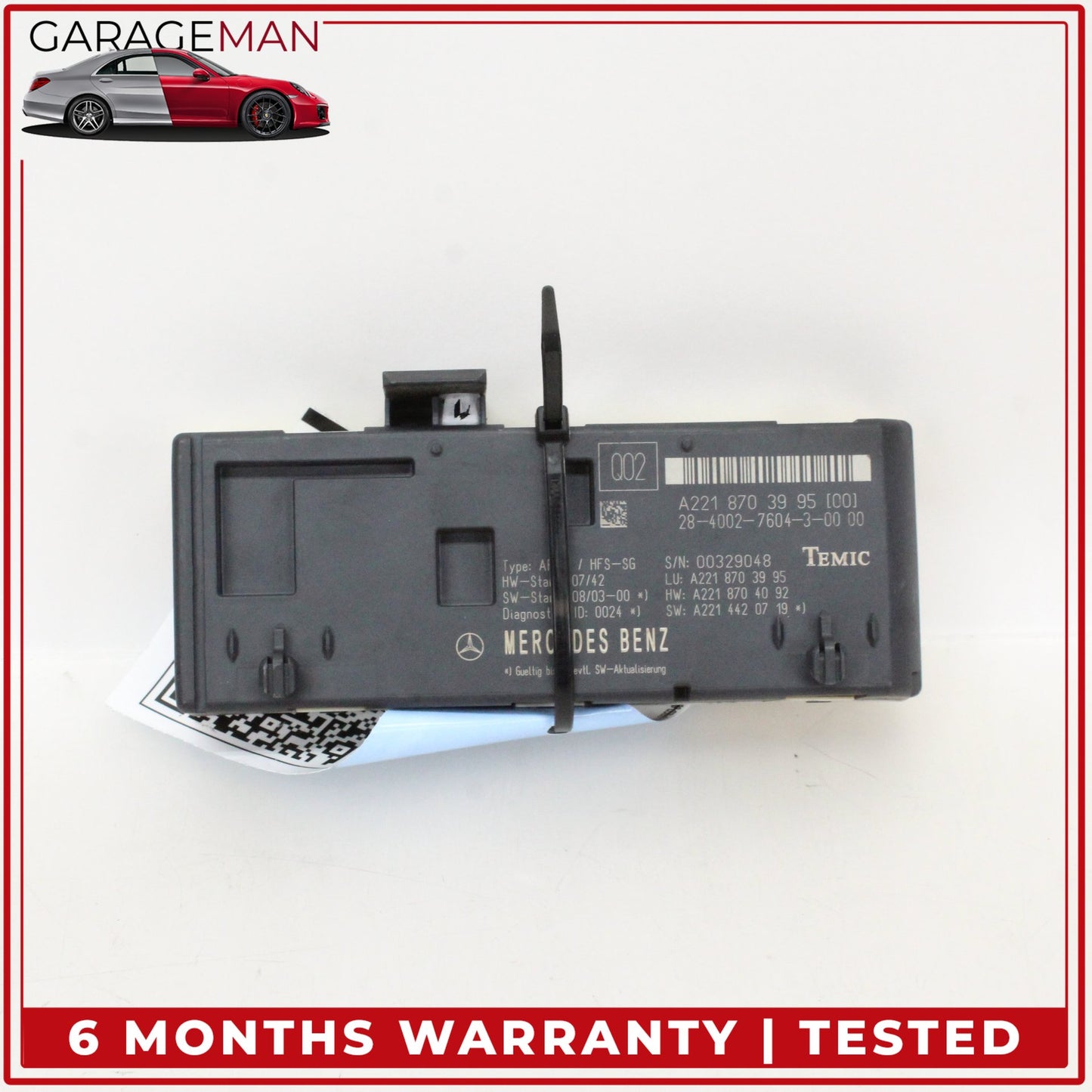 2007-2014 Mercedes W221 S550 CL550 Trunk Release Remote Open Close Module OEM