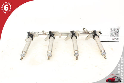 2011-2019 Mercedes W218 CLS550 Left Fuel Injection Rail Line w/ Injectors OEM