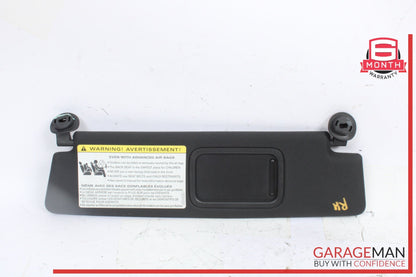 2008-2015 Audi TT 8J Convertible Right Side Sun Visor Shade 8J7857552A OEM