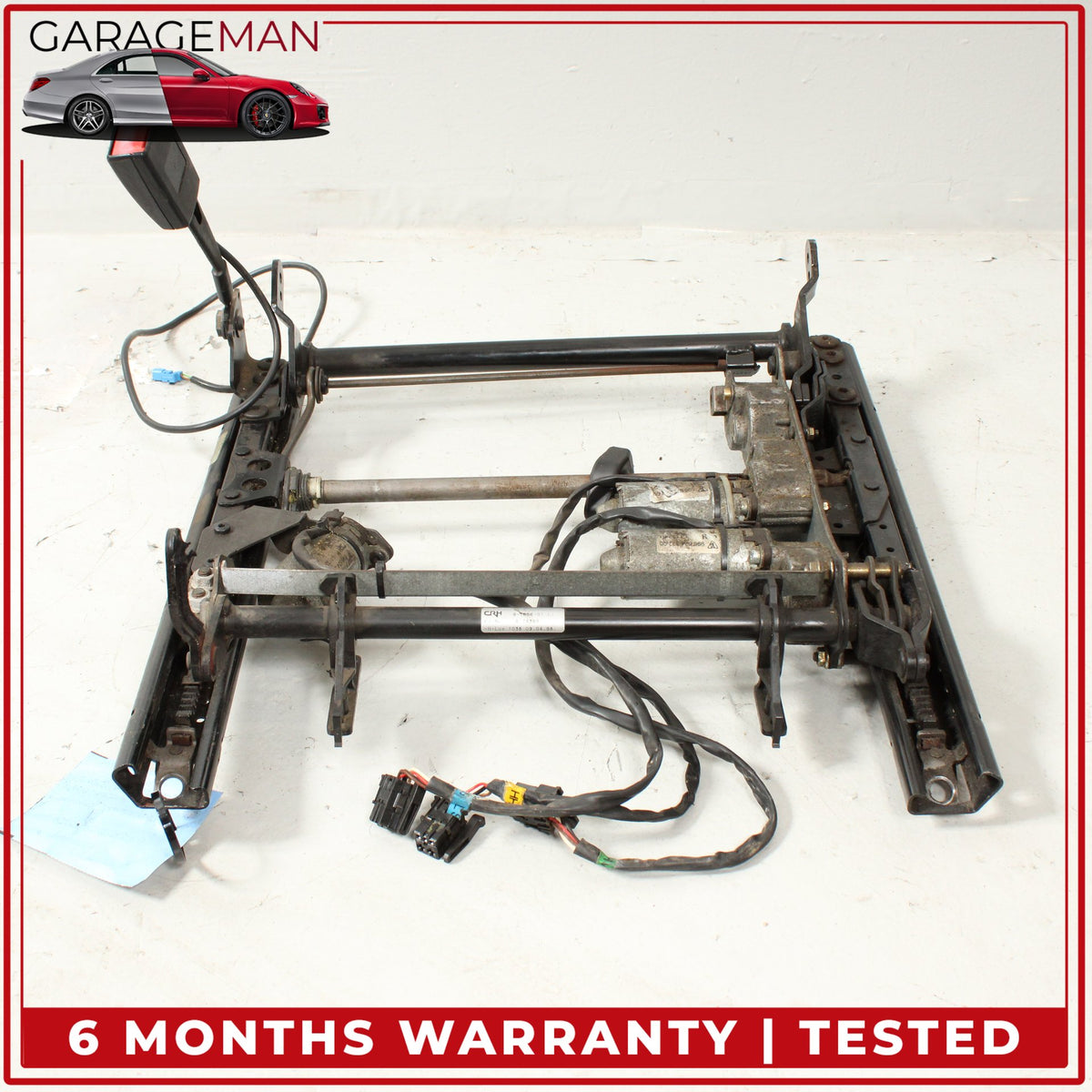 1998-2004 Porsche 911 996 Boxster 986 Front Left Seat Track Rail Frame OEM