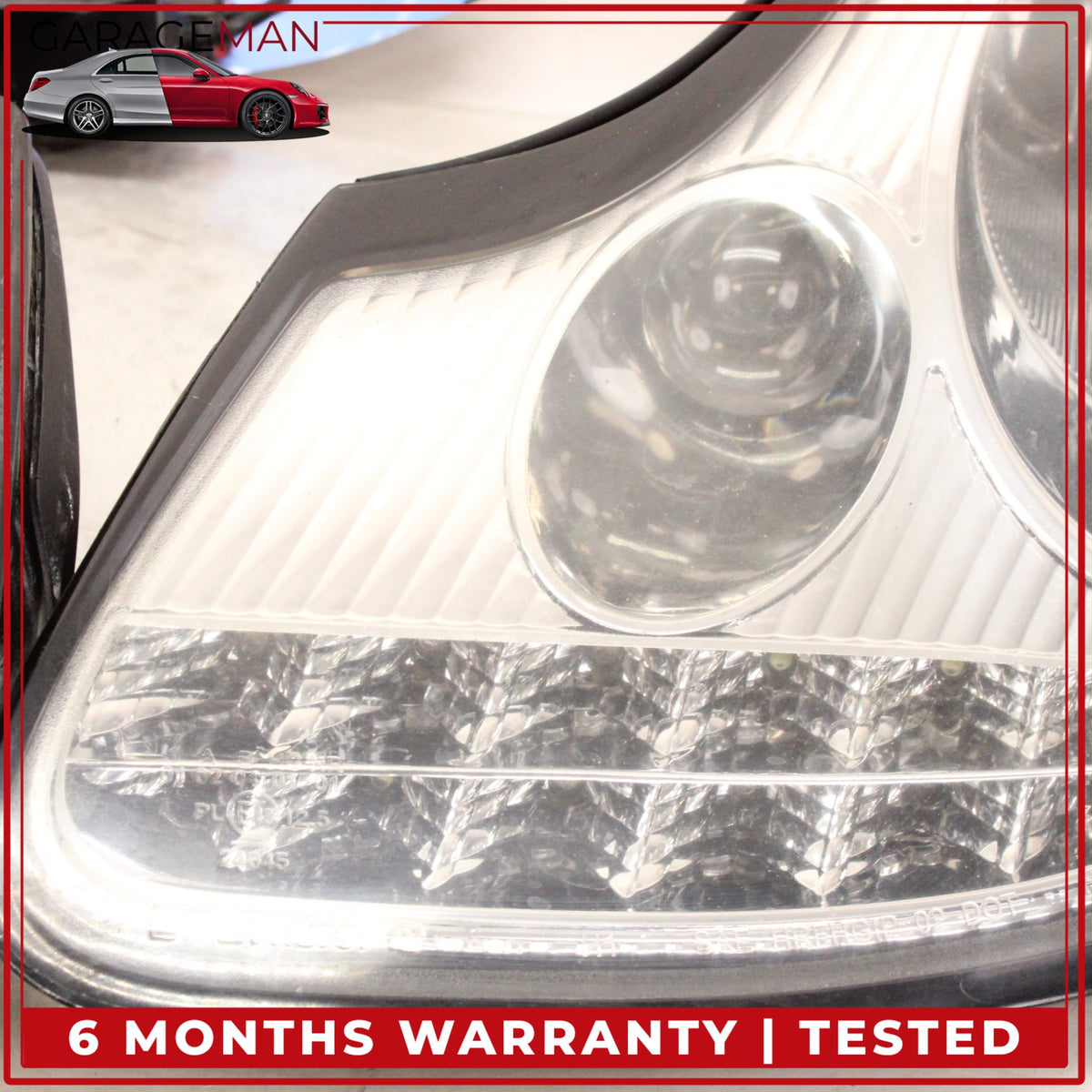 1997-2001 Porsche 911 Carrera 996 Front Left and Right Side Head Light Lamp Set