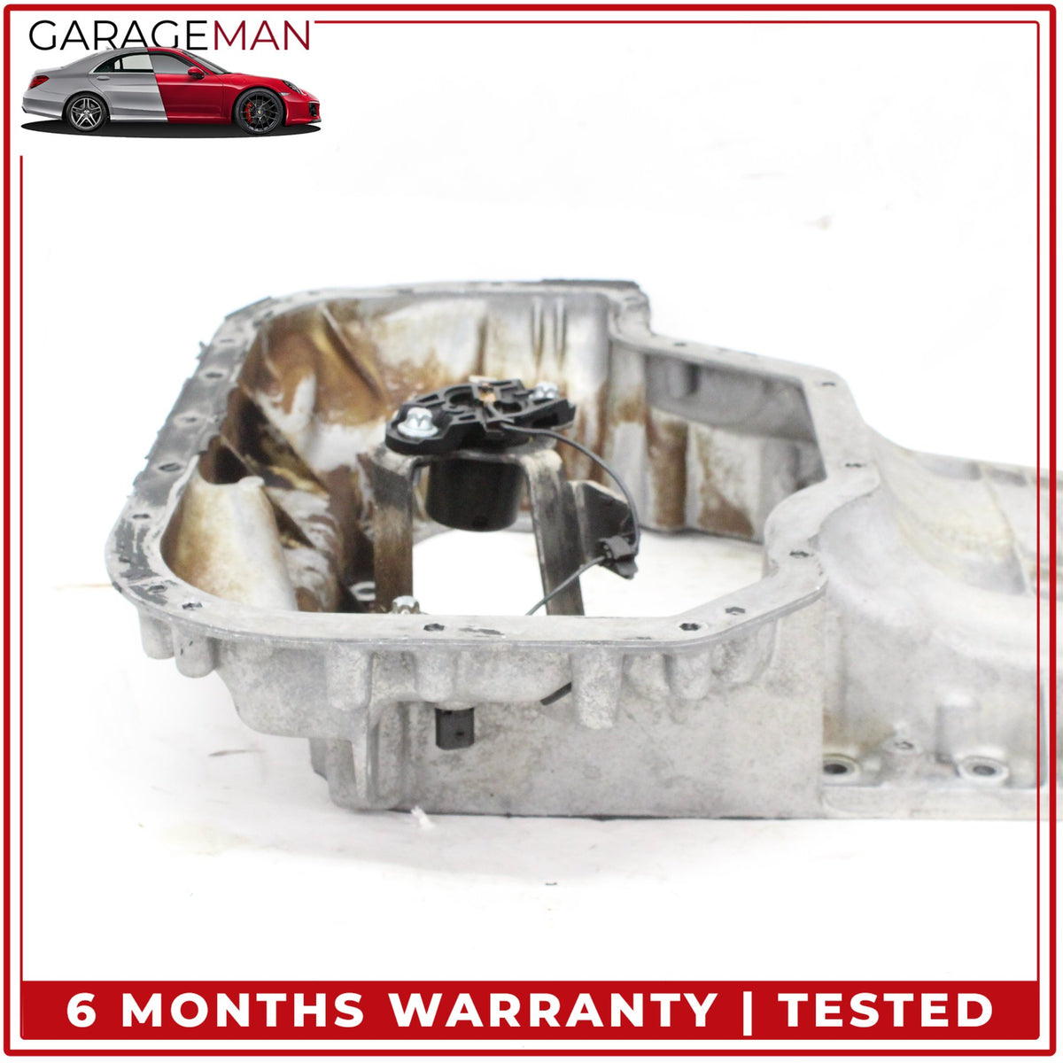2006-2013 Mercedes W164 ML350 Engine Upper Oil Sump Baffle Pan 2720141602 OEM
