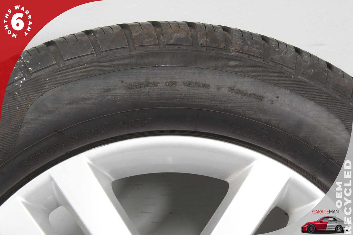 2013-2019 Mercedes X166 GL450 Wheel Rim w/ Tire 8.5JX19H2 ET62 1664011302 OEM