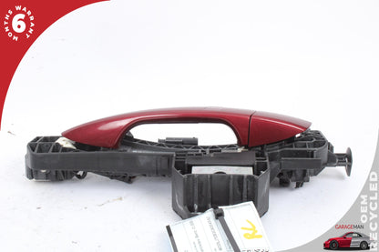 2012-2018 Mercedes W218 CLS550 Rear Left Side Exterior Door Handle Red OEM