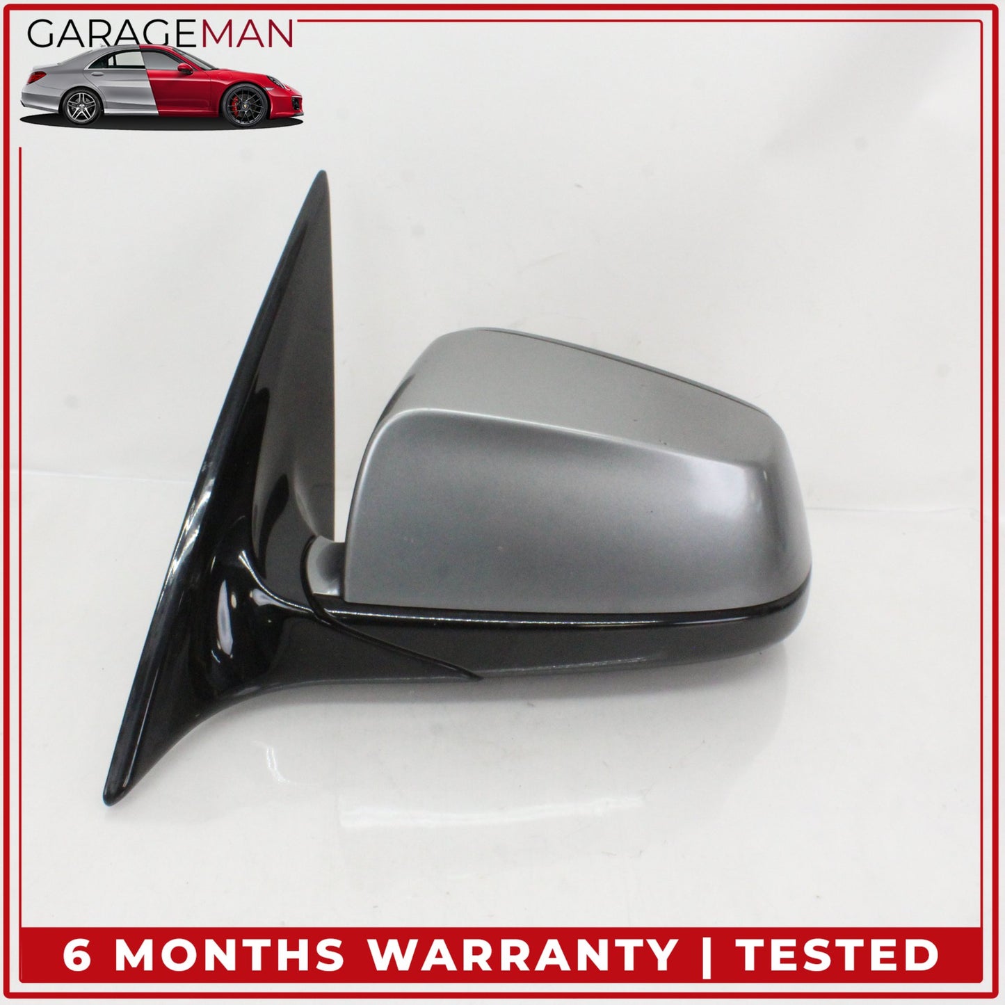 2010-2017 BMW 550i GT Front Left Door Rear View Mirror Space Gray Metallic OEM