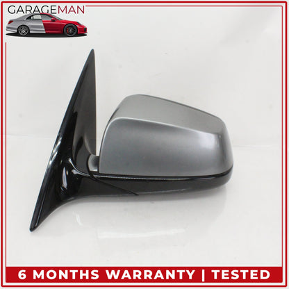 2010-2017 BMW 550i GT Front Left Door Rear View Mirror Space Gray Metallic OEM