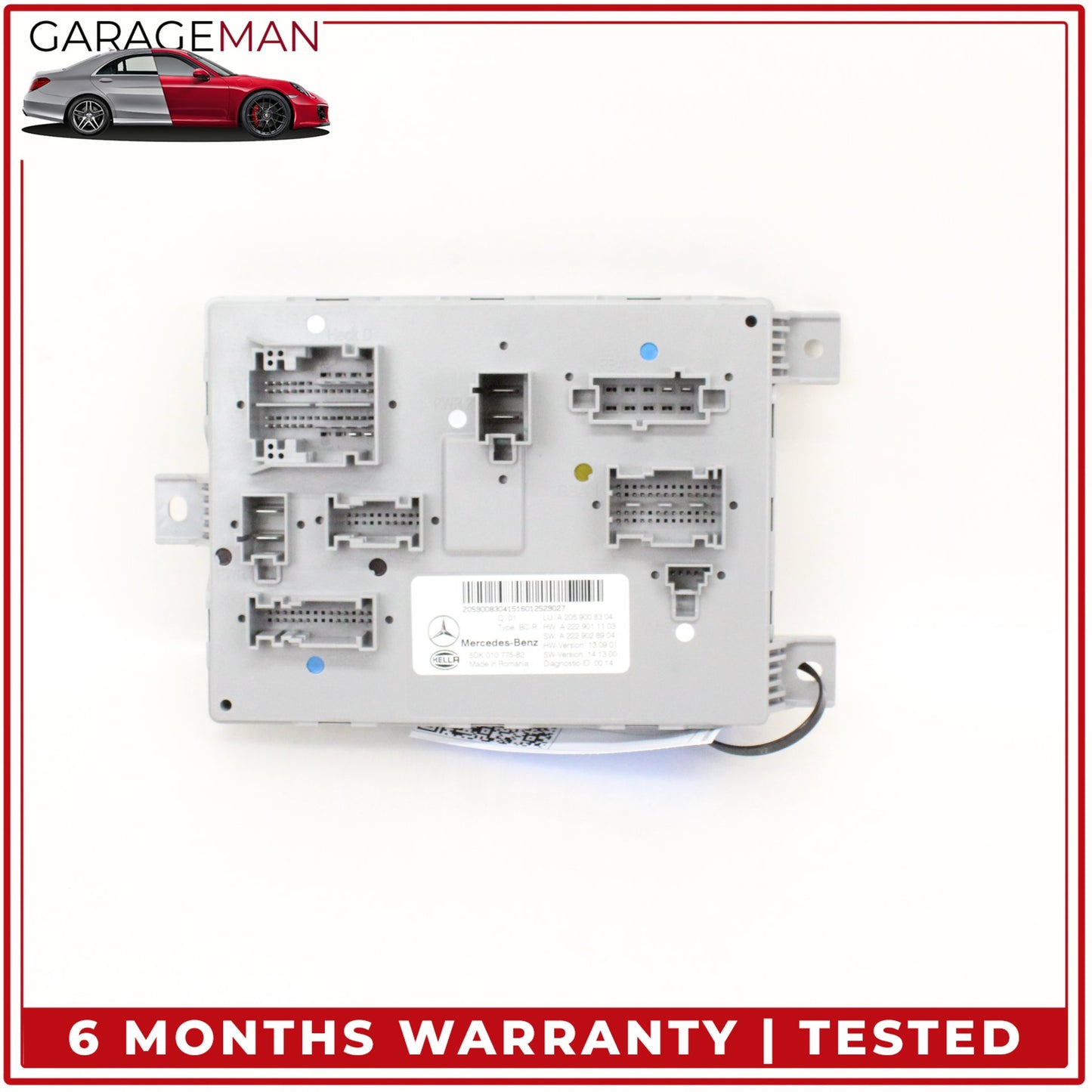 2015-2018 Mercedes W205 C300 Rear Trunk SAM Control Module Unit 2059008304 OEM