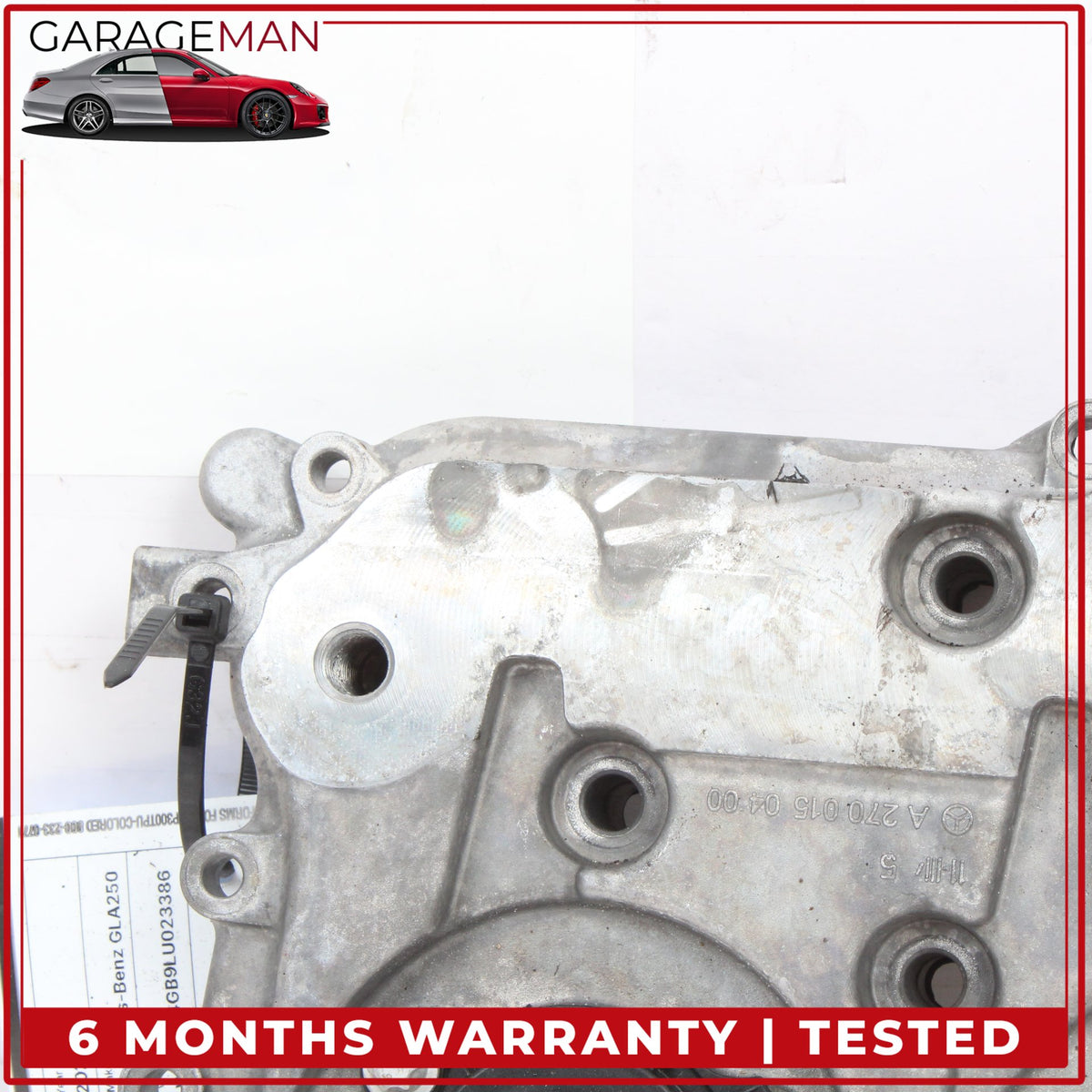 2014-2020 Mercedes X156 GLA250 CLA250 Engine Motor Rear Timing Valve Cover OEM