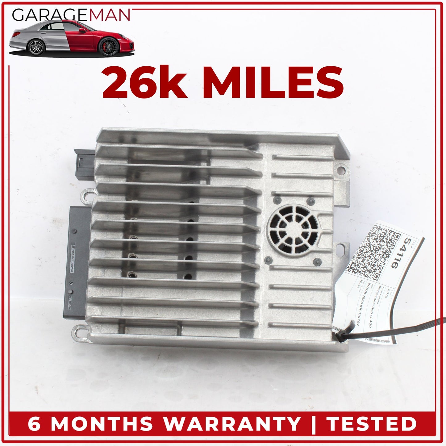 2014-2020 Mercedes C207 E400 Coupe Harman Becker Amplifier AMP 2189006806 OEM