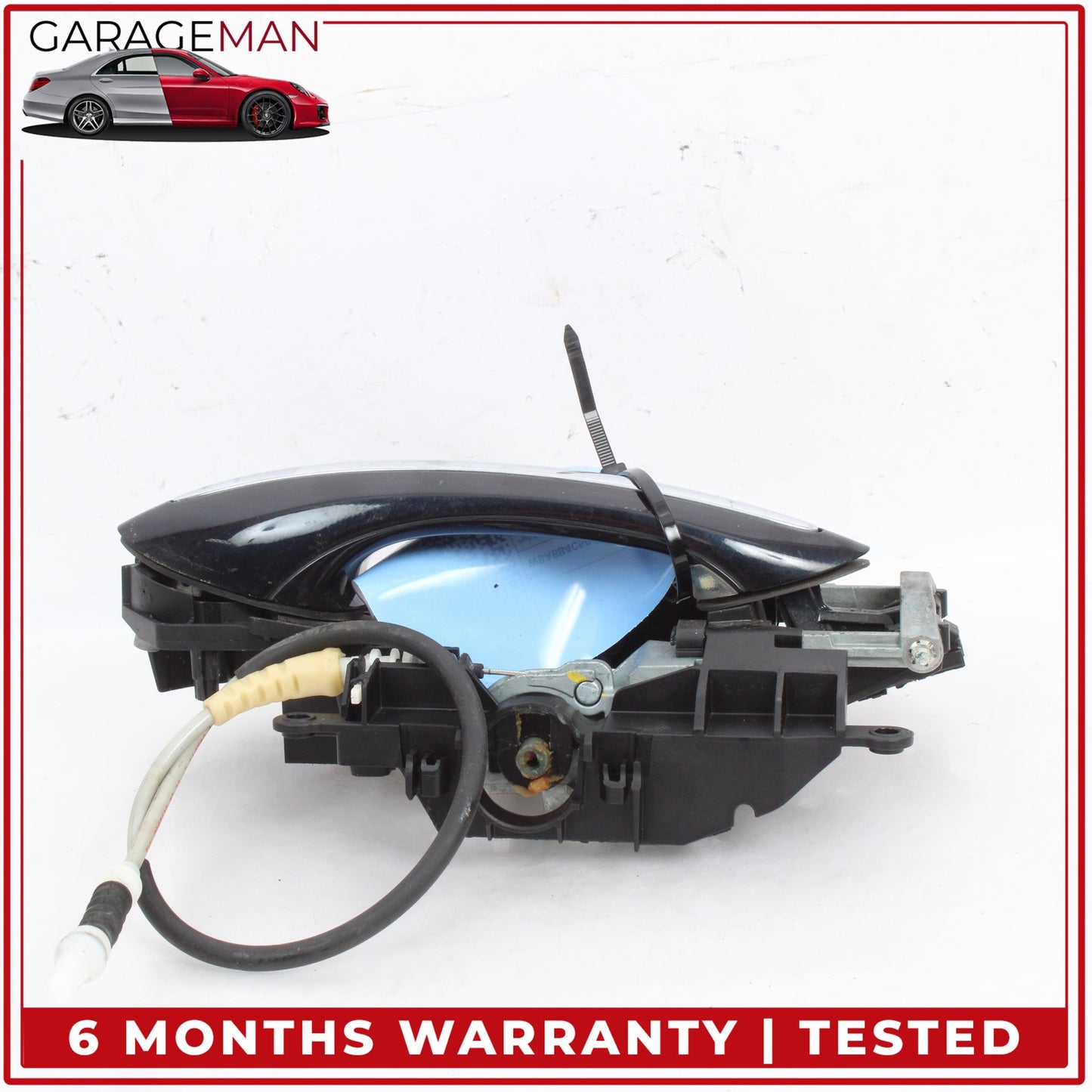 2012-2019 BMW 650i Right Passenger Side Exterior Door Handle Black 7249980 OEM