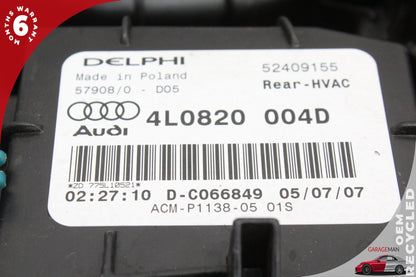 2007-2015 Audi Q7 AWD Blower Motor 4L0820004D OEM