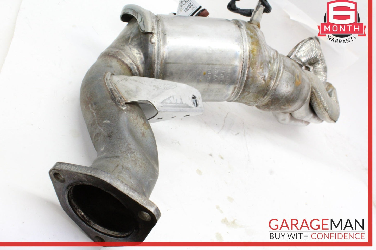 2013-2015 Audi RS5 Right Passenger Side Exhaust Manifold Catalytic Converter OEM