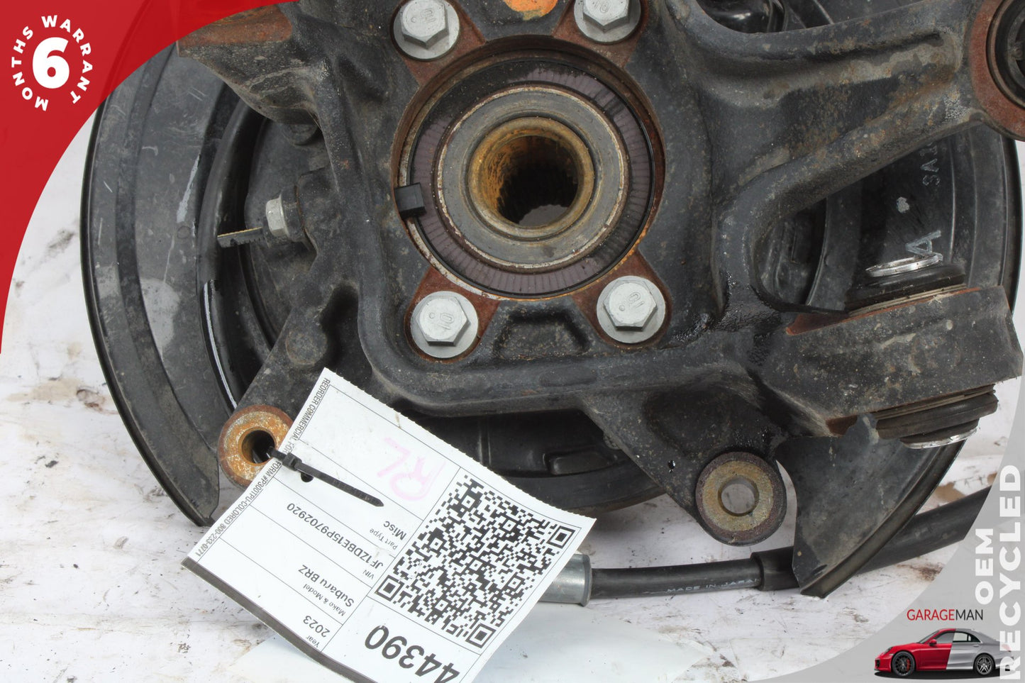 2022-2025 Subaru BRZ Rear Left Side Spindle Knuckle Wheel Hub SU00300641 OEM