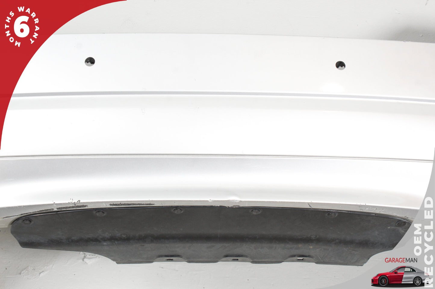 2011-2013 BMW 550i F10 Sedan Rear Bumper Cover 7238520 Titansilber Metallic