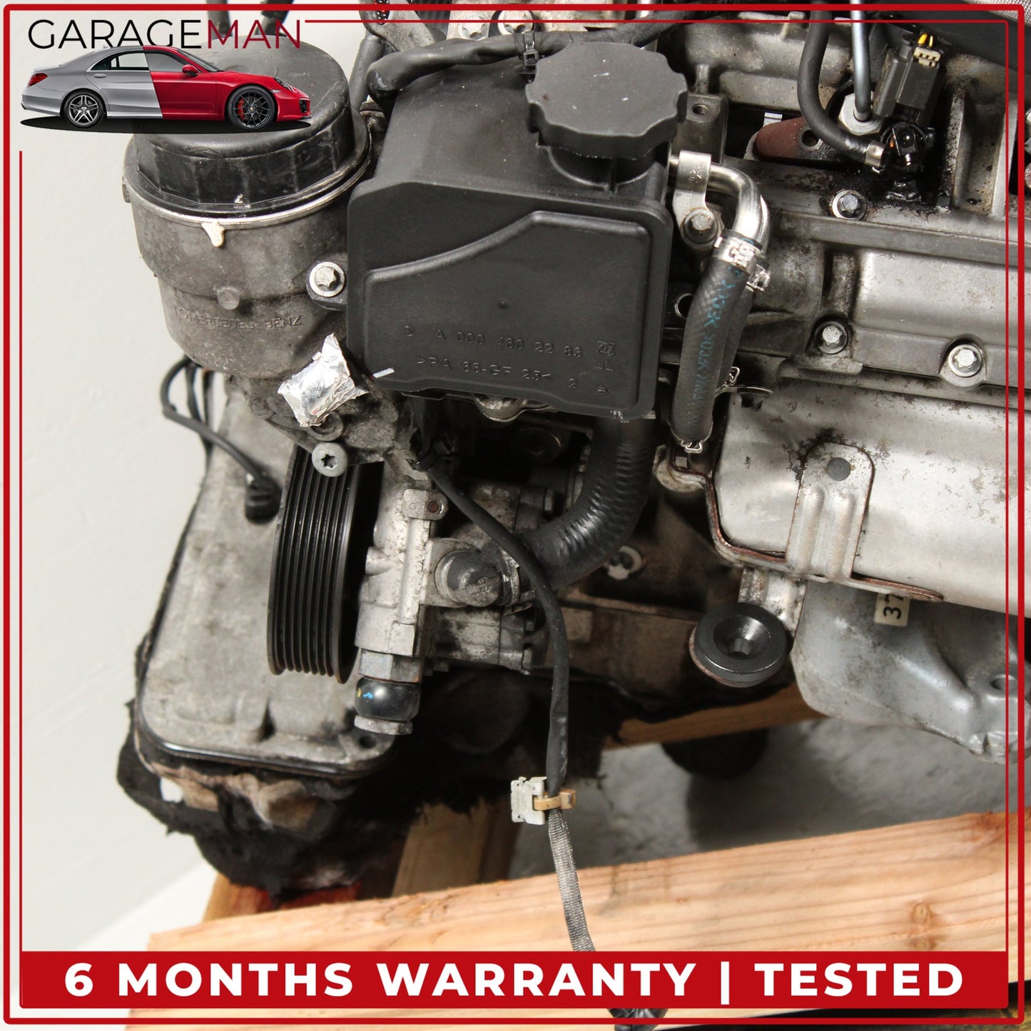 2007-2013 Mercedes W164 ML350 3.0L V6 642820 Engine Motor Assembly OEM 158K