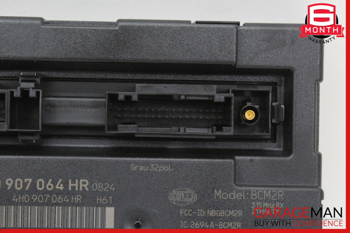 2012-2018 Audi A6 A7 BCM Body Comfort Control Module Unit 4H0907064HR OEM