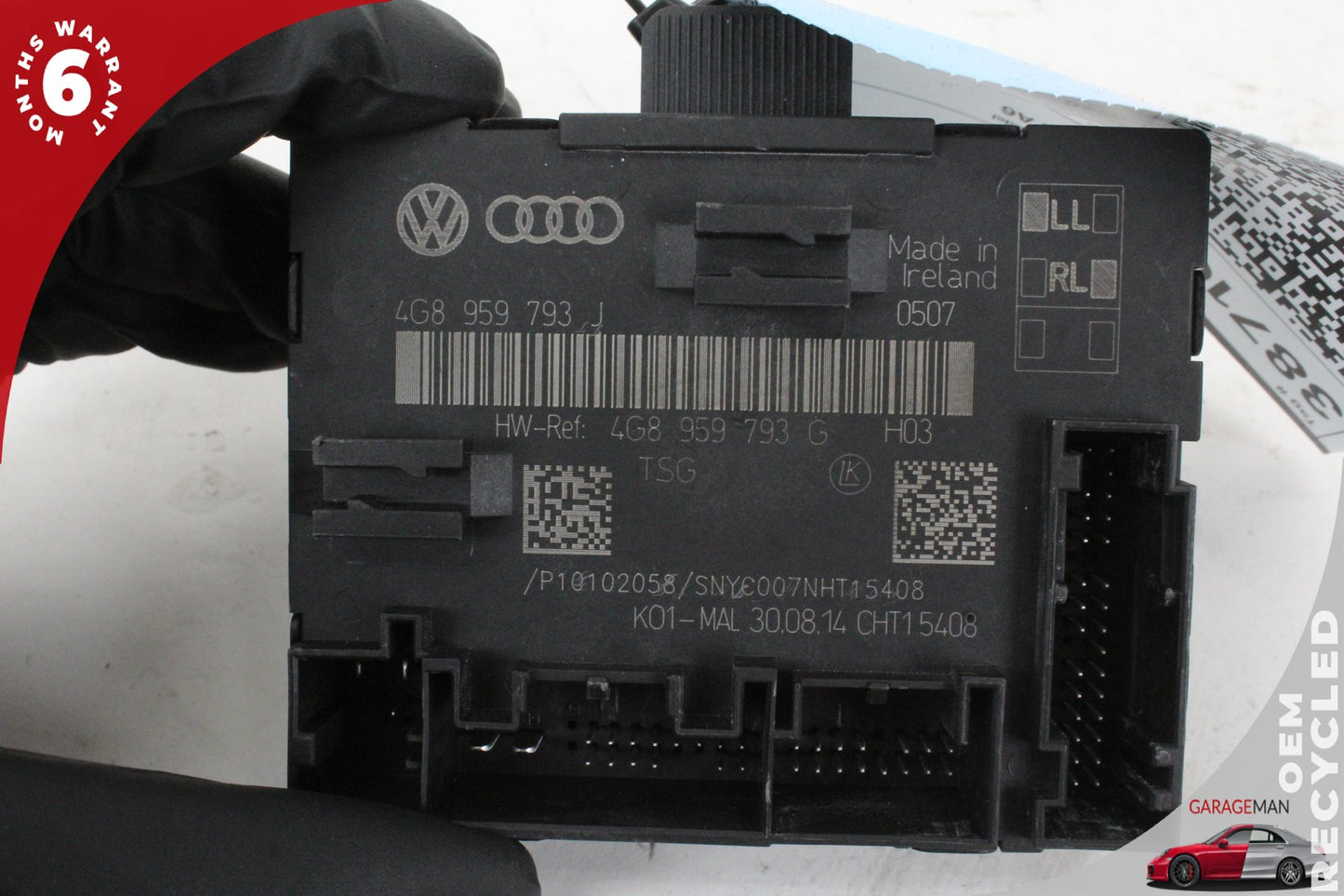 2012-2018 Audi A6 A7 Front Left Side Door Control Module 4G8959793C OEM