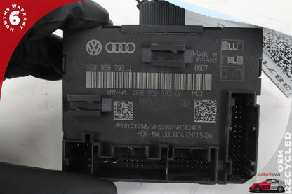 2012-2018 Audi A6 A7 Front Left Side Door Control Module 4G8959793C OEM