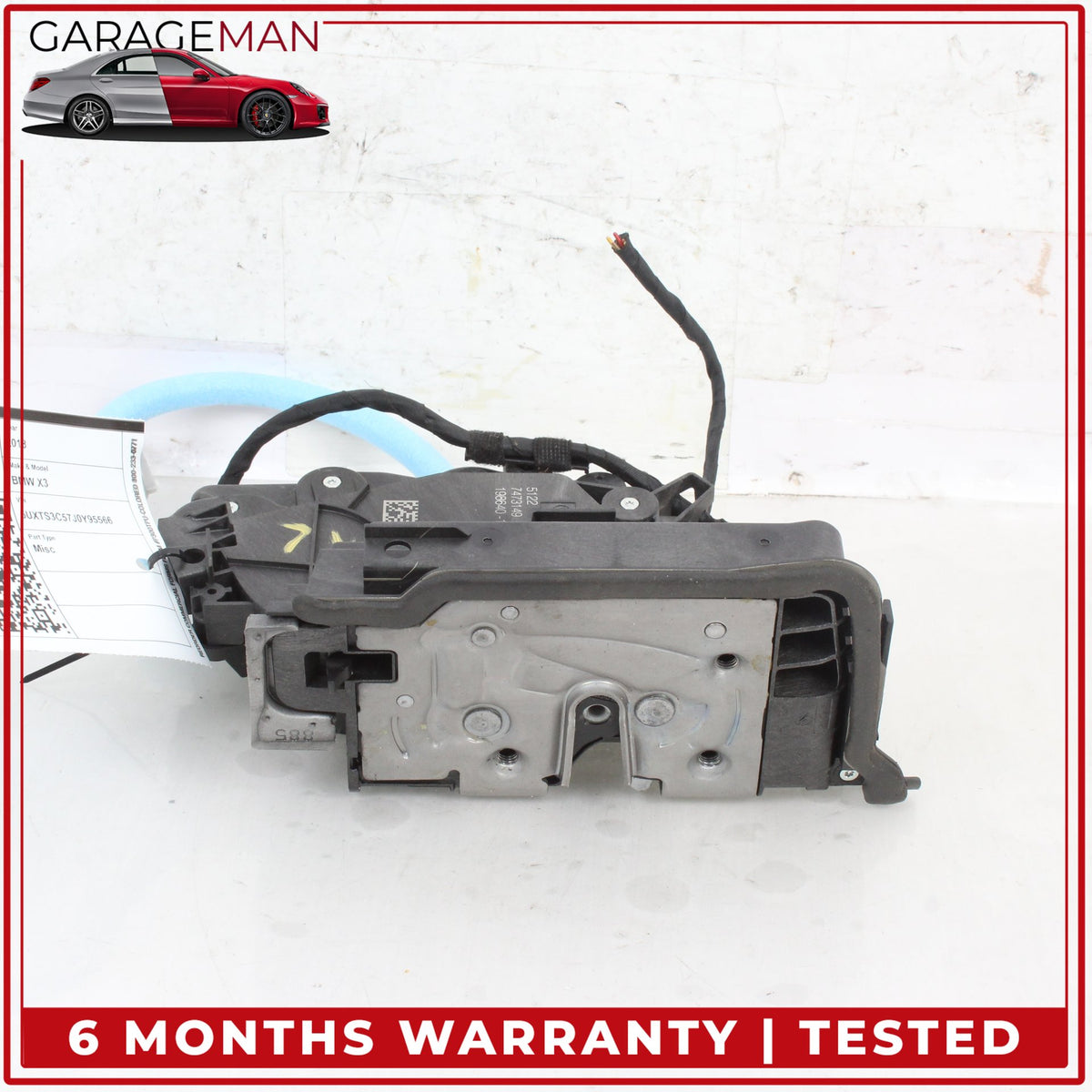 2018-2025 BMW X3 X4 G01 G02 Rear Left Side Door Lock Latch Actuator 7473149 OEM