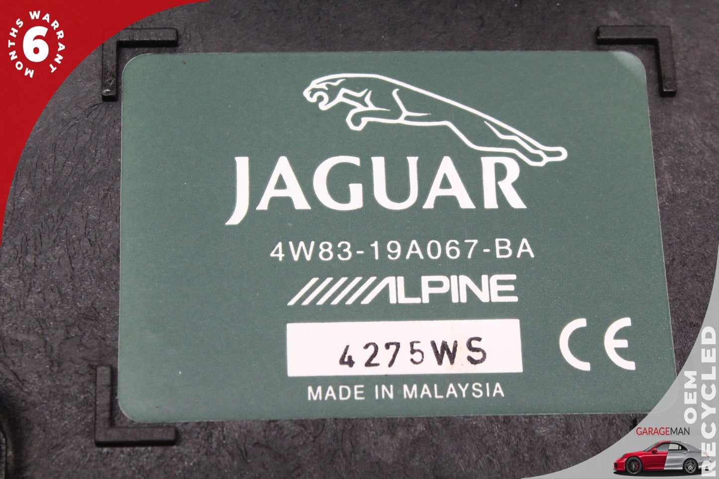 2004-2006 Jaguar XK8 X100 Rear Right &amp; Left Door Sound Audio Speaker Set OEM